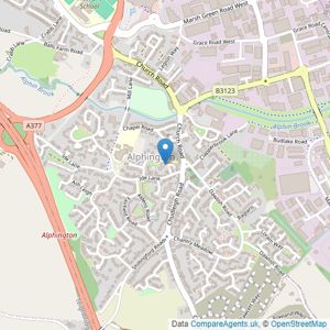 Barratt Homes listings heatmap