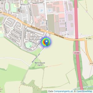 Barratt Homes listings heatmap