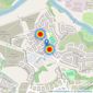 Barratt Homes listings heatmap