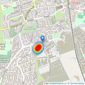 Barratt Homes listings heatmap