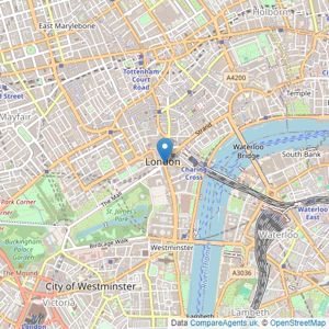 Barroque - London listings heatmap