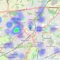 Barrow & Cook - St Helens listings heatmap