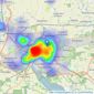 Beagle Property - Ipswich listings heatmap