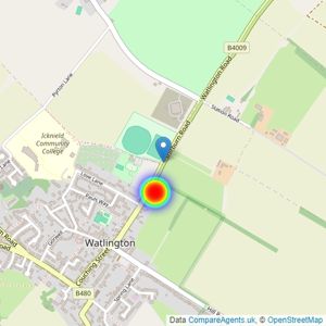 Beechcroft Developments - Retirement Offer listings heatmap