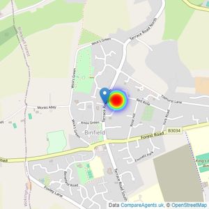 Beechcroft Developments - Retirement Offer listings heatmap