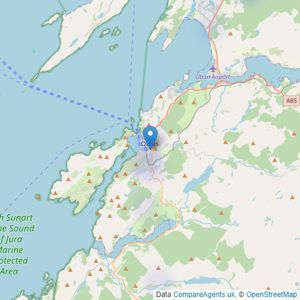 Bell Ingram - Oban listings heatmap