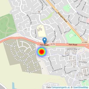 Bellway Homes (Durham) listings heatmap