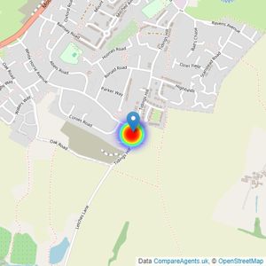 Bellway Homes (Essex) listings heatmap