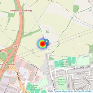 Bellway Homes (Essex) listings heatmap