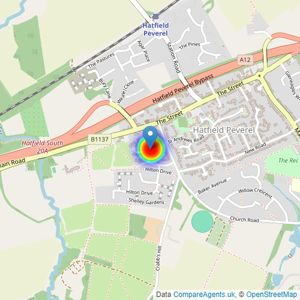 Bellway Homes (Essex) listings heatmap