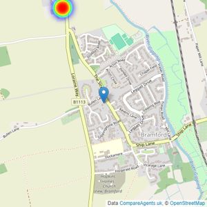 Bellway Homes (Essex) listings heatmap