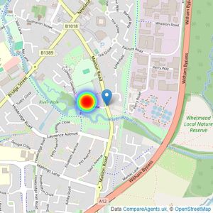 Bellway Homes (Essex) listings heatmap