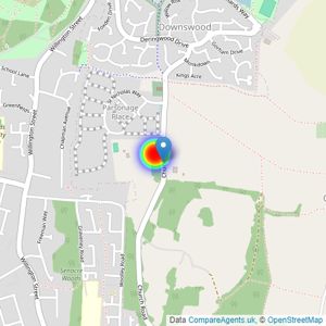 Bellway Homes (Kent) listings heatmap