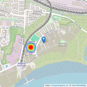 Bellway Homes Ltd (North London) listings heatmap