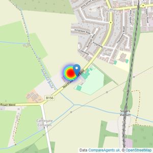 Bellway Homes Ltd (North London) listings heatmap