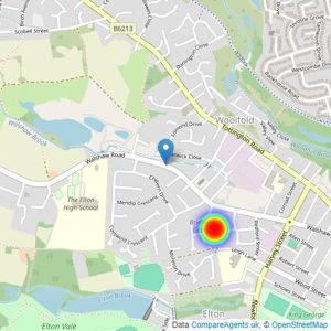 Bellway Homes (Manchester) listings heatmap