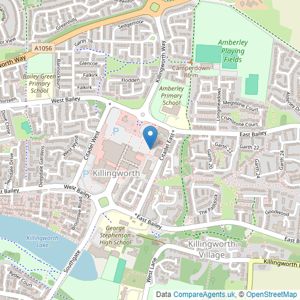 Bellway Homes (North East) listings heatmap