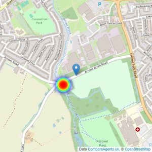 Bellway Homes (North West) listings heatmap