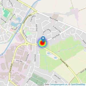 Bellway Homes (South West) listings heatmap