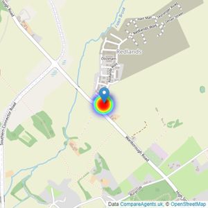 Bellway Homes (South West) listings heatmap