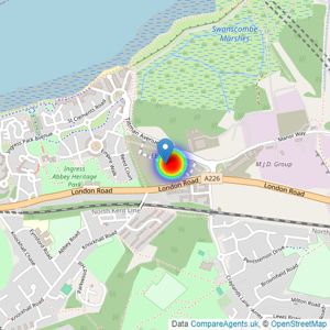 Bellway Homes (Thames Gateway) listings heatmap