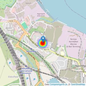 Bellway Homes (Thames Gateway) listings heatmap