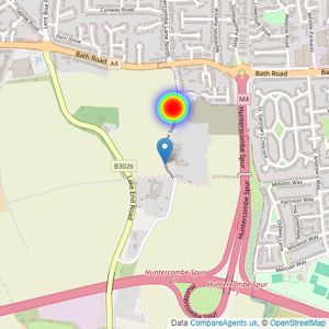 Bellway Homes (Thames Valley) listings heatmap