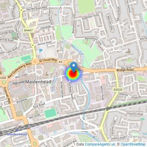 Bellway Homes (Thames Valley) listings heatmap