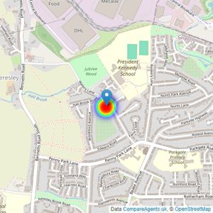 Bellway Homes (West Midlands) listings heatmap