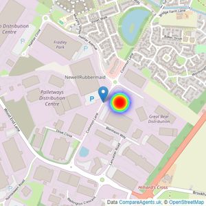 Bellway Homes (West Midlands) listings heatmap