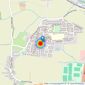 Bellway Homes (West Midlands) listings heatmap