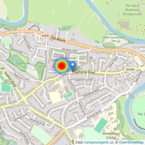 Bellway Homes (West Midlands) listings heatmap