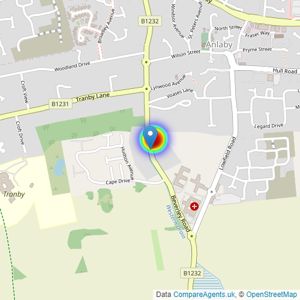 Bellway Homes (Yorkshire) listings heatmap