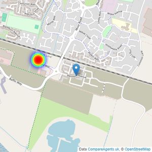 Bellway Homes (Yorkshire) listings heatmap