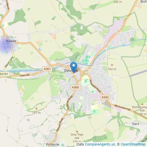 Belvoir - Devizes listings heatmap