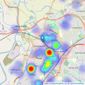 Belvoir Gloucester - Gloucester listings heatmap