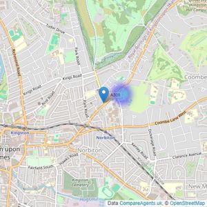 Belvoir - Kingston Upon Thames listings heatmap