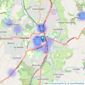 Belvoir - Macclesfield listings heatmap