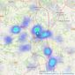 Ben Charles - Durham listings heatmap