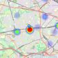 Benham & Reeves - Ealing - Ealing listings heatmap