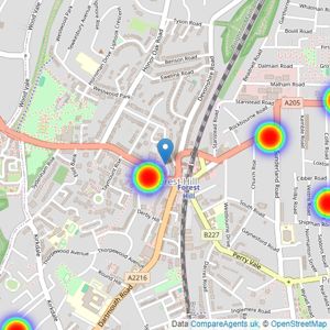 Benjamin Matthews - Forest Hill - Sales listings heatmap