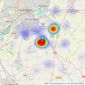 Benjamins - Keyworth listings heatmap