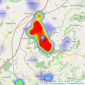 Bennett Jones - Dursley listings heatmap