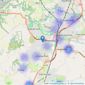 Benson Bunch - Wilmslow listings heatmap