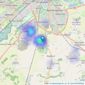 Benwell Daykin Estate Agents - Ruddington listings heatmap