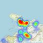 Beresford Adams - Llandudno listings heatmap