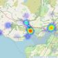 Beresford Adams - Porthmadog listings heatmap