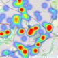 Beresfords - at Hornchurch listings heatmap