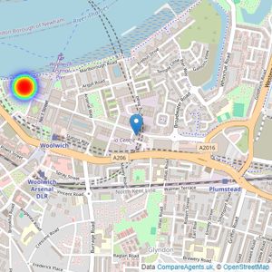 Berkeley Homes (East Thames) Ltd listings heatmap