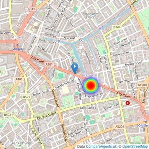 Berkeley Homes (North East London) Ltd listings heatmap